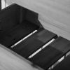 Vertical Wooden Planter Box Raised Bed Grey 4 Tiers